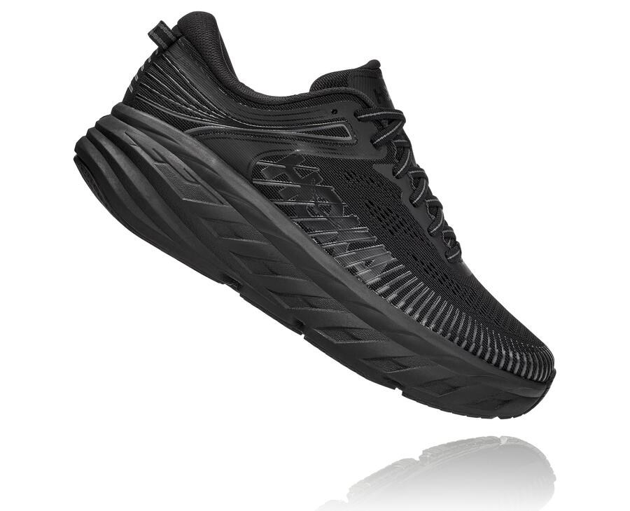 Hoka One One Tenisky Damske Čierne - Bondi 7 - 04697-VWLS